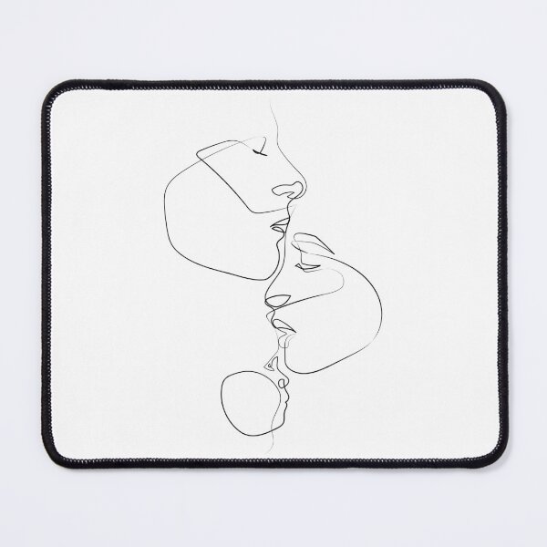 Item preview, Family Comes Together | One Line Artist | Minimal Art | One Line Art | Minimalist designed and sold by One-Line-Artist.