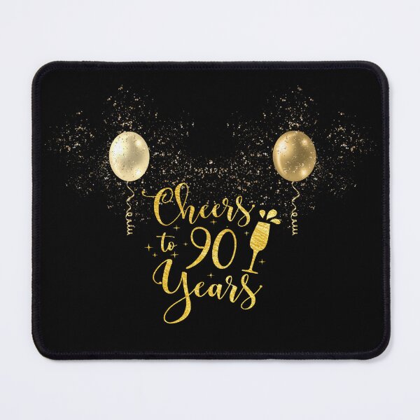 Item preview, Cheers to 90 Years | 90th Birthday Anniversary designed and sold by Karry-Pat.