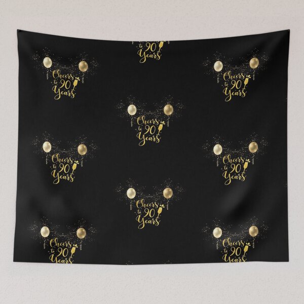 Item preview, Cheers to 90 Years | 90th Birthday Anniversary designed and sold by Karry-Pat.