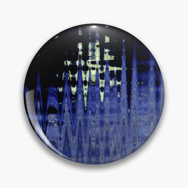 Item preview, Coastal Abstract Ocean Lines in Dark Blue Shades Water Aesthetic Reflection 2 of 4 designed and sold by Beachy.