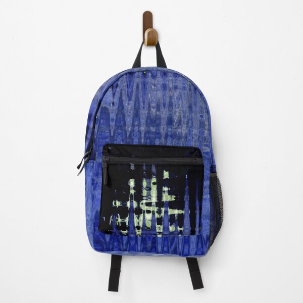 Item preview, Coastal Abstract Ocean Lines in Dark Blue Shades Water Aesthetic Reflection 2 of 4 designed and sold by Beachy.