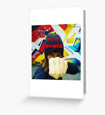 State Of Slay - Slay Power Image Greeting Card