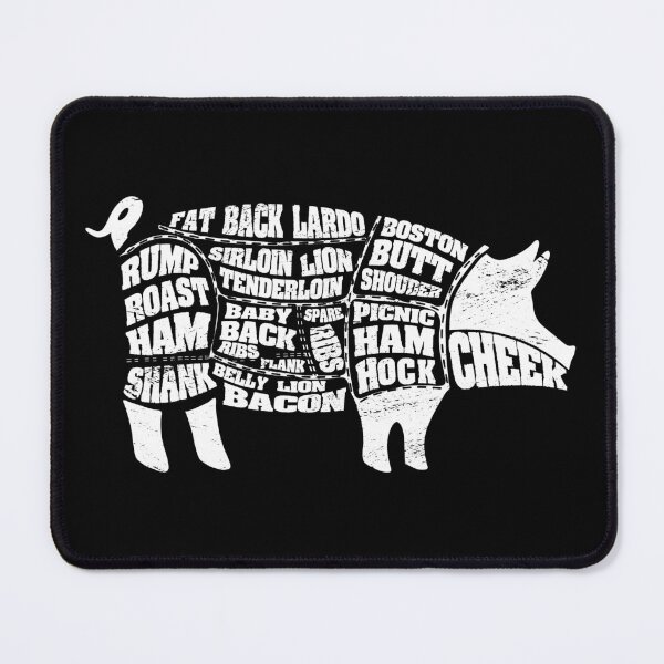 Item preview, Pork Meat Barbeque Party Grillmaster Grilling BBQ Smoker designed and sold by haselshirt.