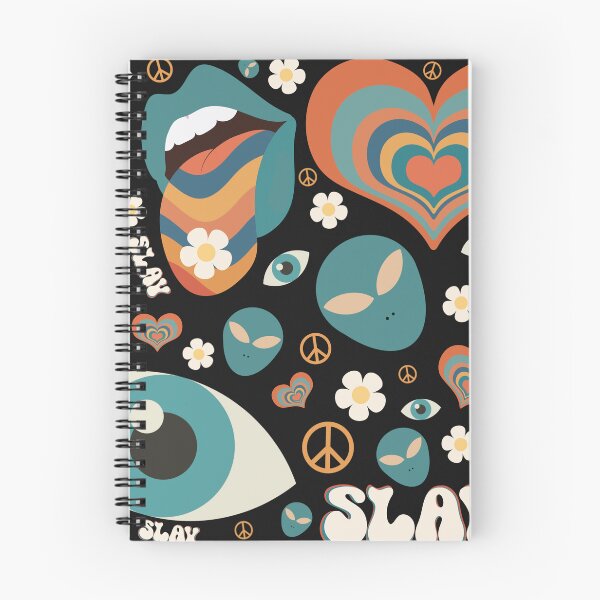 Item preview, Patrones retro abstractos. Extranjeros y paz. Patrones extravagantes. designed and sold by MamaNeeaDesigns.