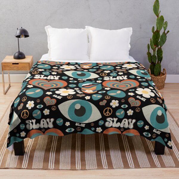 Item preview, Abstract Retro Patterns. Aliens and peace. Whacky Patterns. designed and sold by MamaNeeaDesigns.