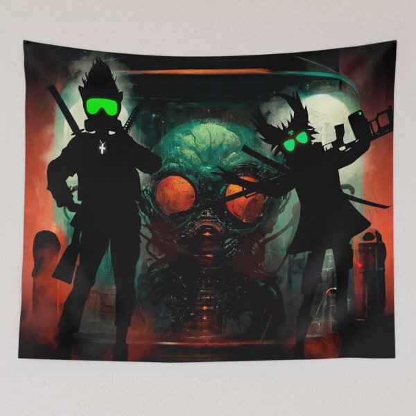 Item preview, Monsters Control 3. Girls and Guns. designed and sold by tabemisa.