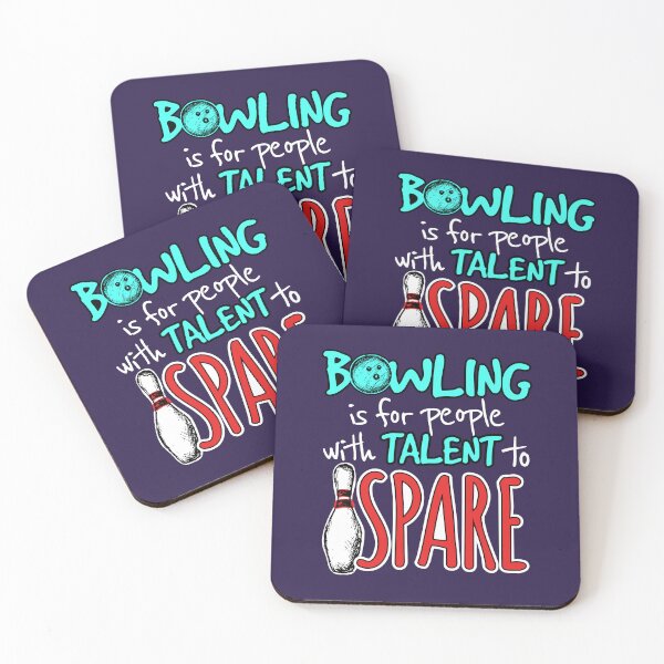 Item preview, Bowling Is for People with Talent to Spare Funny Bowler designed and sold by jaygo.