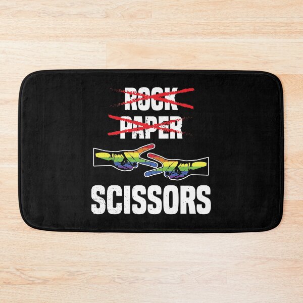 Item preview, Womens Rock Paper Scissors Funny Lgbt Pride Parade Lesbian designed and sold by haselshirt.