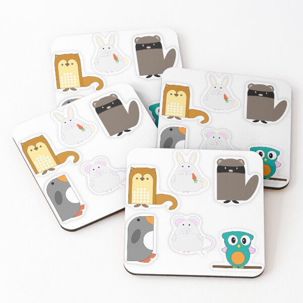 Item preview, Cute Animal Sticker Pack ,Cute Animal Sticker Pack  for lover Stickers cute gifts for your Kids . designed and sold by sunlightdesign.