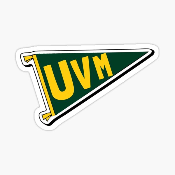 UVM Pennant Flag Sticker