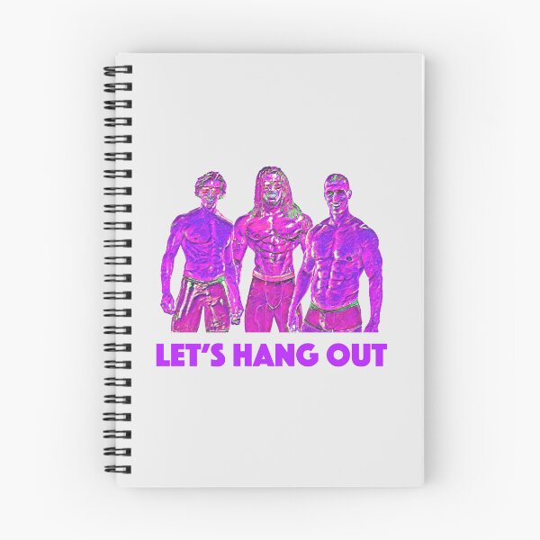 Item preview, LET'S HANG OUT (Dudes Violet Collection) designed and sold by LiverpoolStore.
