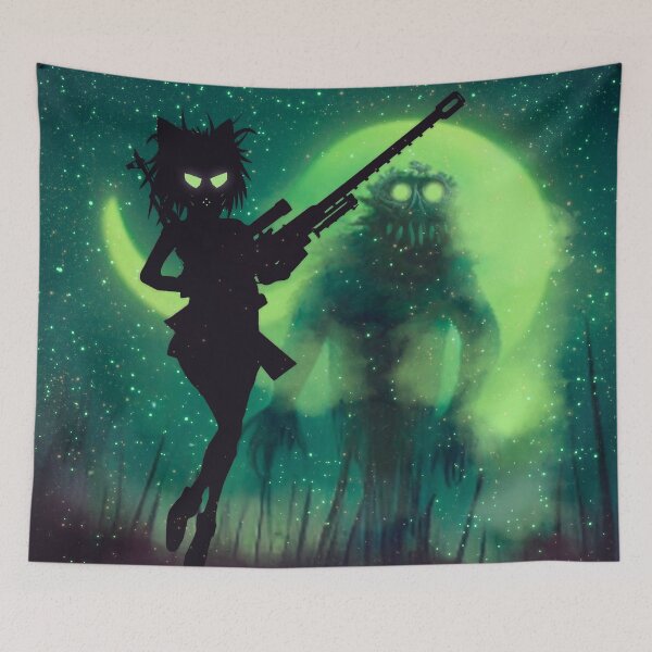 Item preview, Monsters Control 3. Girls and Guns. designed and sold by tabemisa.