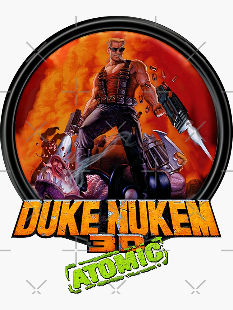 Duke Nukem 3D Atomic Edition Classic Summer Fashion &quot; Sticker for 