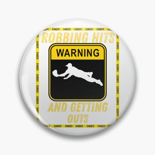 Item preview, Robbing Hits And Getting Outs Baseball  designed and sold by GarnersDesigns.
