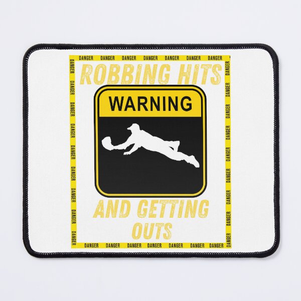 Item preview, Robbing Hits And Getting Outs Baseball  designed and sold by GarnersDesigns.