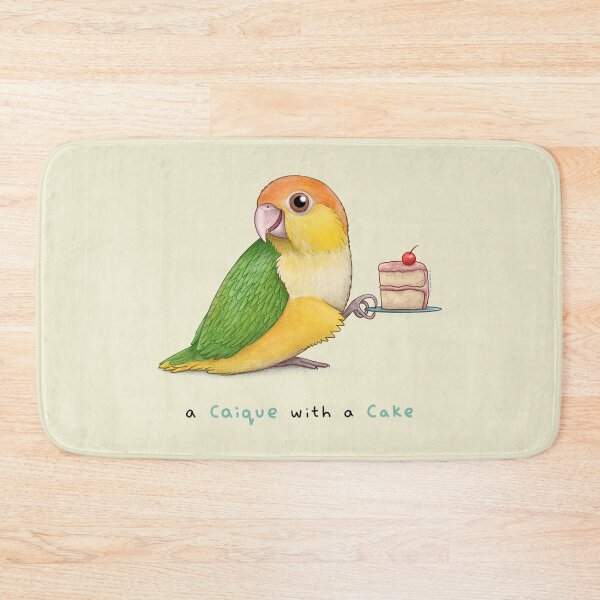 Item preview, A Caique With A Cake designed and sold by SophieCorrigan.