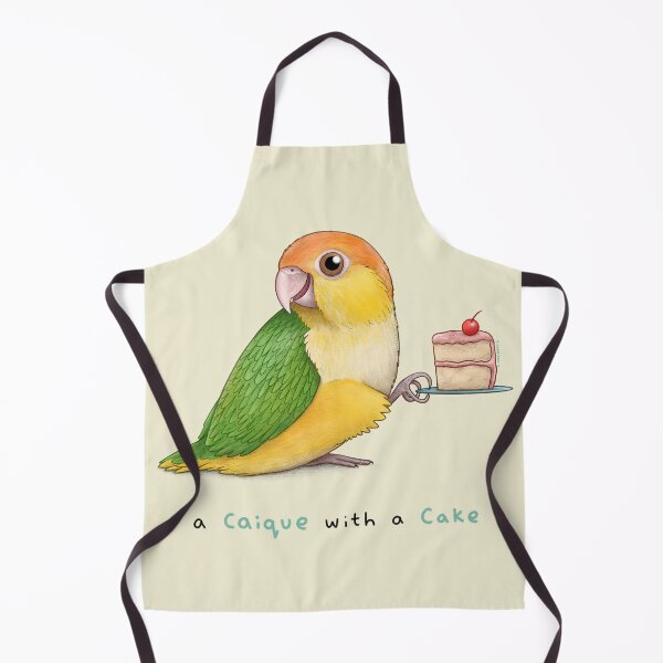 Item preview, A Caique With A Cake designed and sold by SophieCorrigan.