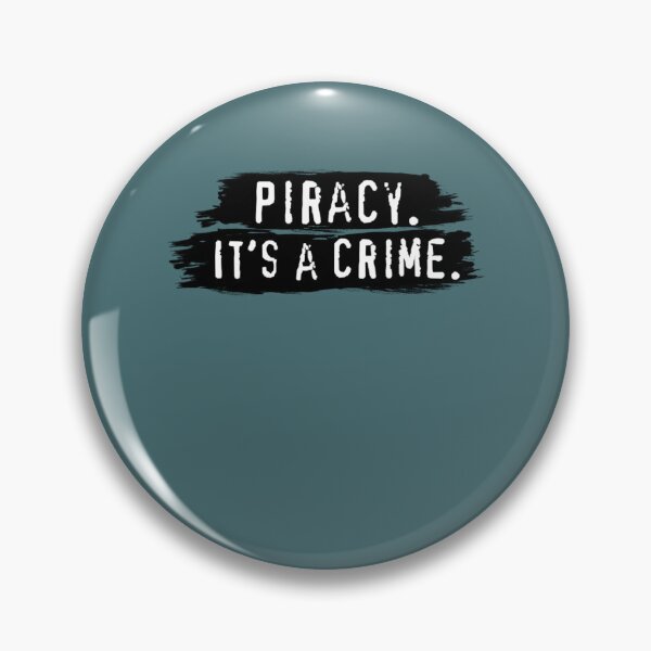 Item preview, Piracy  Its A Crime AntiPiracy PSA Advert Parody   designed and sold by OdaHaag.