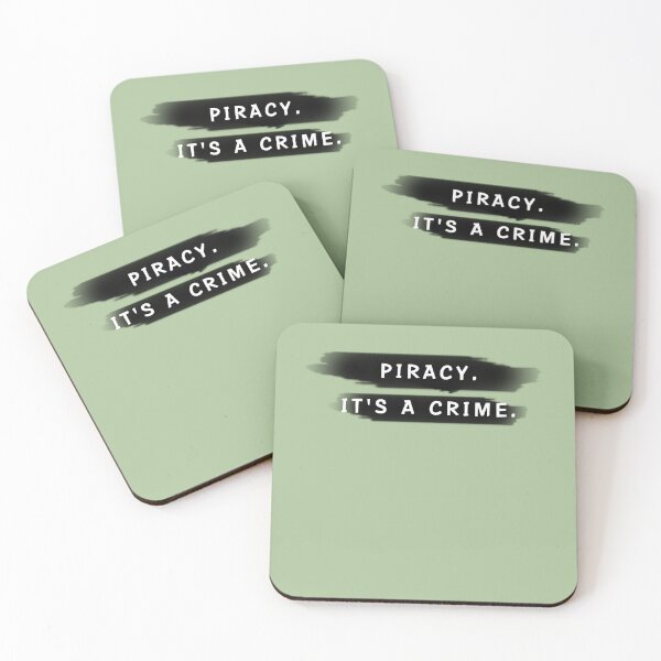 Item preview, Piracy Its A Crime  designed and sold by OdaHaag.