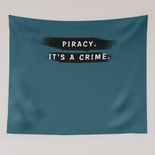 Item preview, Piracy Its A Crime  designed and sold by OdaHaag.