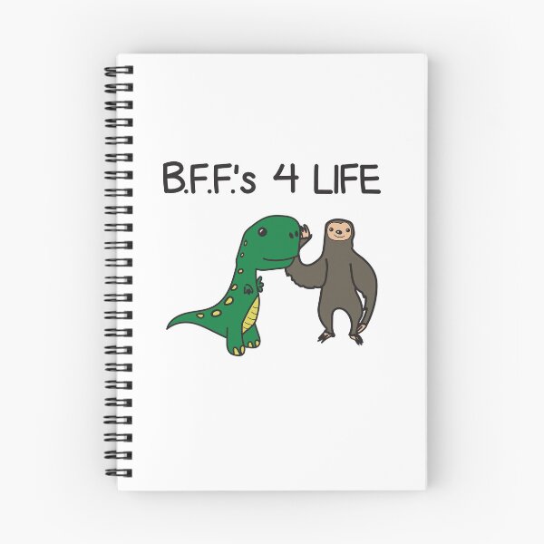 Item preview, B.F.F.'s 4 Life Best Friends For Life T-Rex Sloth Design designed and sold by lcorri.