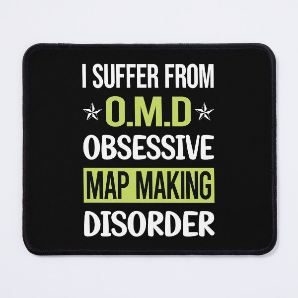Item preview, Obsessive Love Map Making Mapmaking Cartography Cartographer designed and sold by GobblesBeverley.
