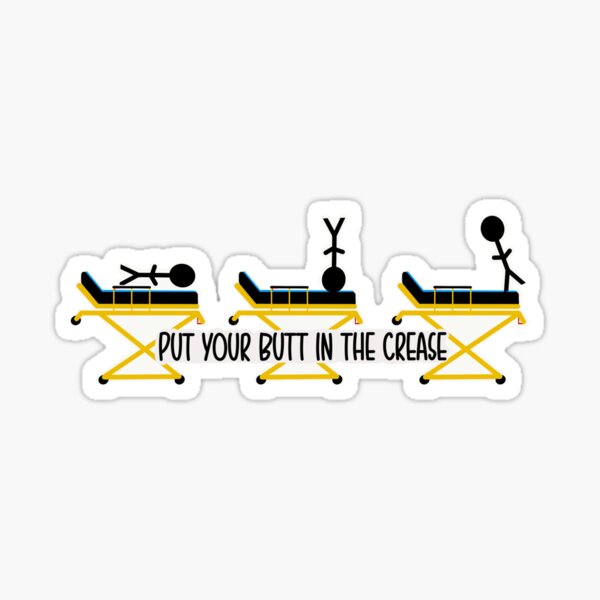 Item preview, PUT YOUR BUTT IN THE CREASE // COMIC designed and sold by tacticalpants.