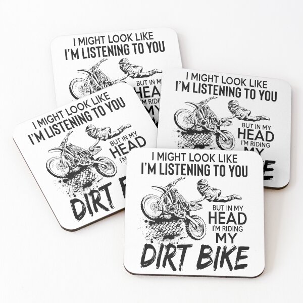 Item preview, In My Head I'm Riding My Dirt Bike designed and sold by SunsetGloww.
