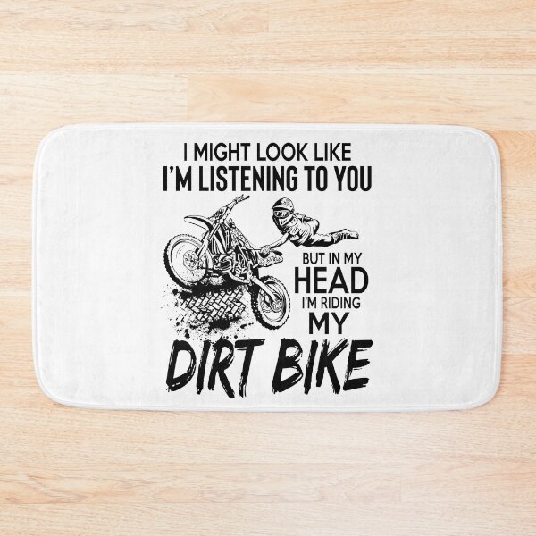 Item preview, In My Head I'm Riding My Dirt Bike designed and sold by SunsetGloww.