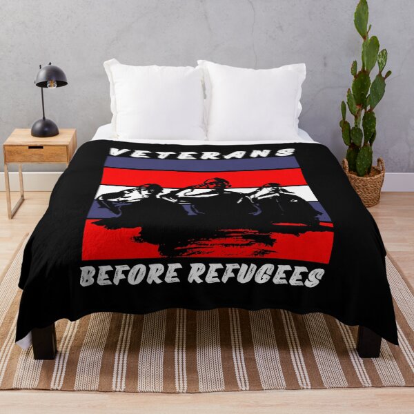 Item preview, Veterans, Veterans Before Refugees designed and sold by ImaginedCo.