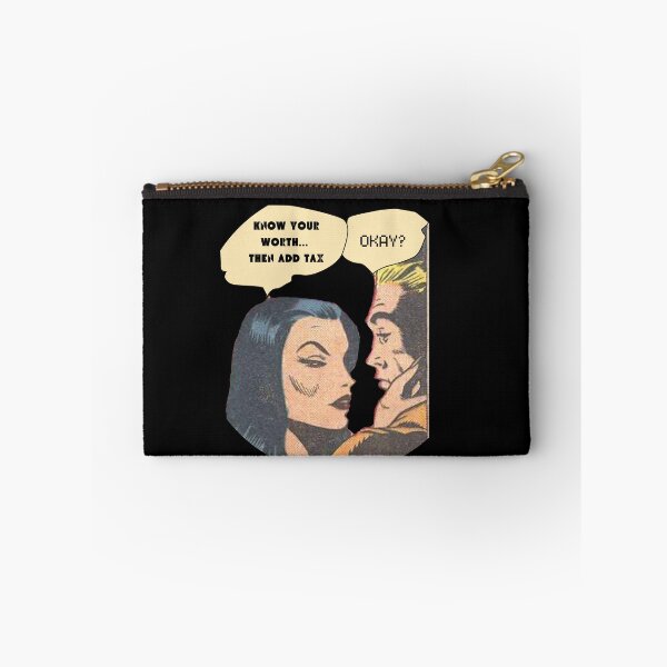 Item preview, KNOW YOUR WORTH, THEN ADD TAX- SAGFABULOUS designed and sold by SagFabulous.
