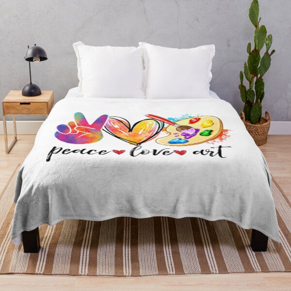 Item preview, Funny Artist - Peace Love Art designed and sold by SunsetGloww.