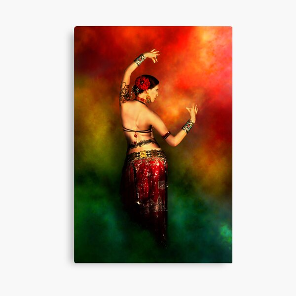 Tattooed Dancer Canvas Print