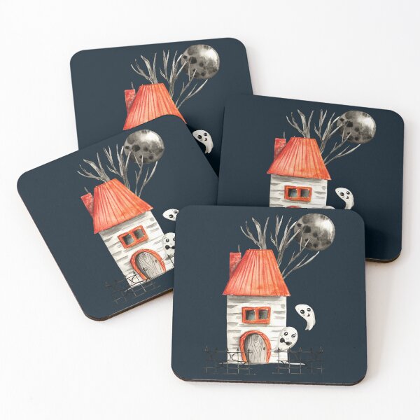 Item preview, Halloween haunted house  designed and sold by pinkyfish1010.