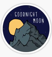 goodnight moon Sticker
