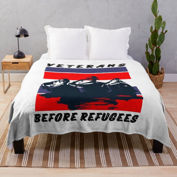 Item preview, Veterans, Veterans Before Refugees designed and sold by ImaginedCo.