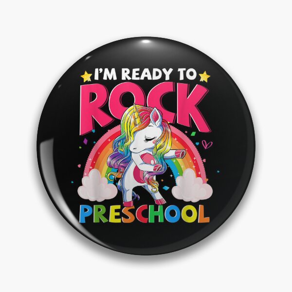 Item preview, I'm Ready To Rock Preschool Unicorn Girls Back To School designed and sold by Browhiteart.