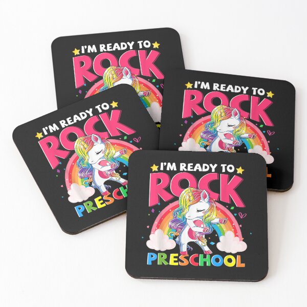 Item preview, I'm Ready To Rock Preschool Unicorn Girls Back To School designed and sold by Browhiteart.