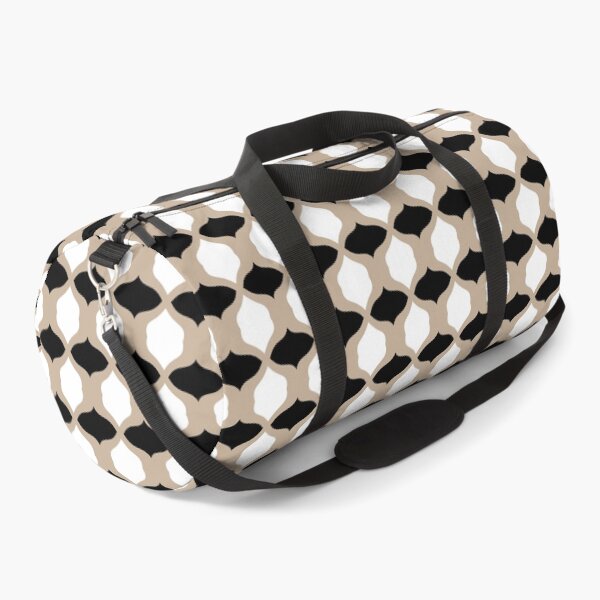 Item preview, Soft Curves Pattern - Taupe, Black and White designed and sold by LAEC-Shop.