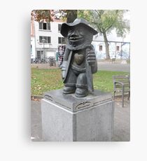 Little Man - Big Heart Metal Print
