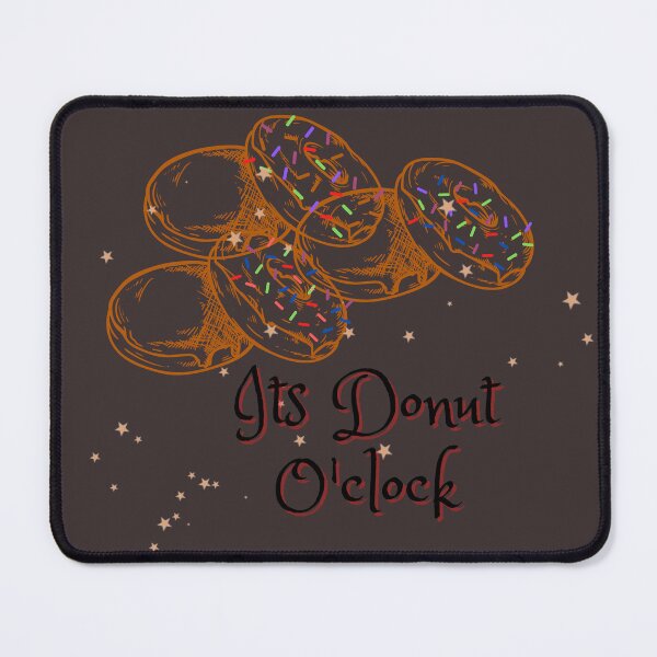 Item preview, Its Donut O'Clock-FOOD designed and sold by MrArsalDesigns.