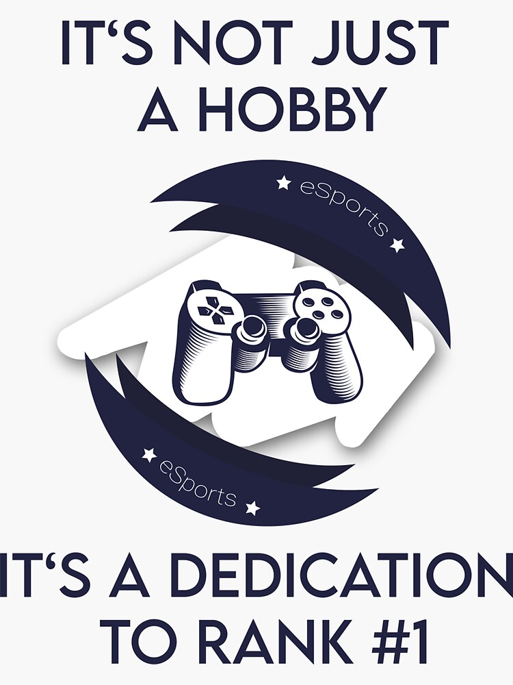 "eSports motivational quote" Sticker for Sale by prismcorp Redbubble