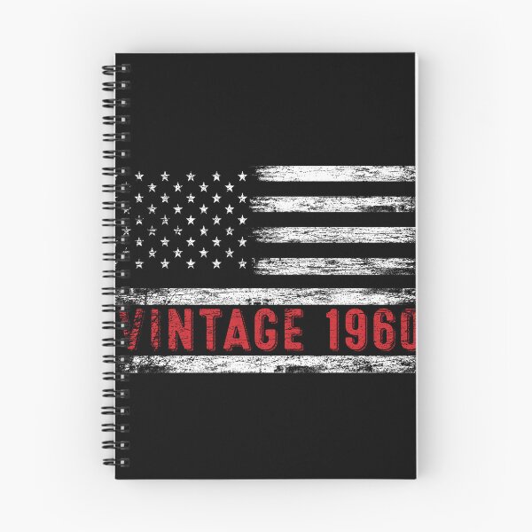 Item preview, 62nd Birthday Gifts Vintage 1960 American Flag designed and sold by MoHaCo.