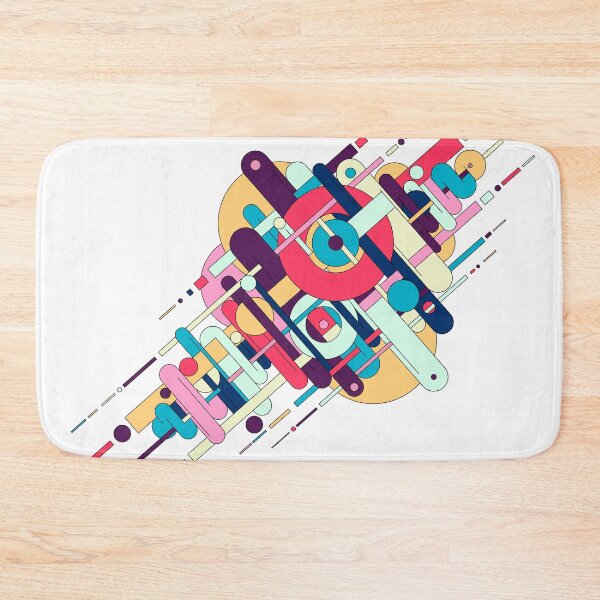 Item preview, Abstract geometric colorful vector pattern designed and sold by Familyshmot.