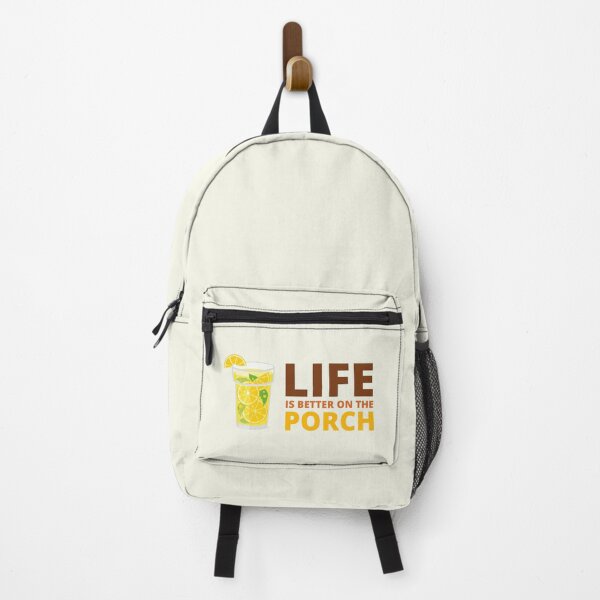 Item preview, Life Is Better On The Porch designed and sold by Pixelish.