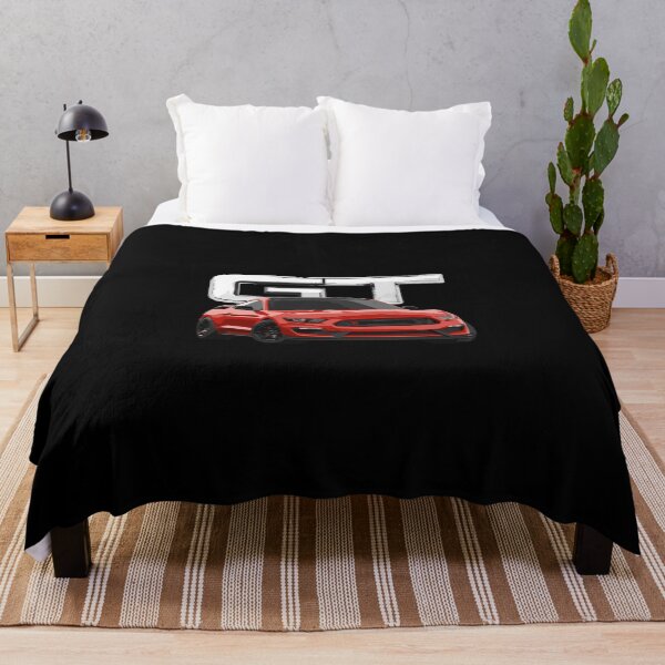 Item preview, Mustang Gt V8 Gt350 Gt500 Grand Touring Racing Stripe Design Red Classic T-Shirt designed and sold by pennysarabb.