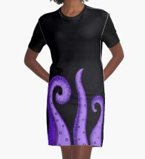 Ursula the Galaxy Sea Witch Graphic T-Shirt Dress