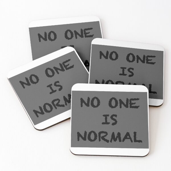 Item preview, No One Is Normal designed and sold by Widdershins  Art.