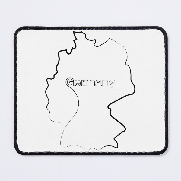 Item preview, Germany Map | One Line Art | One Line Artist | Minimal Art | Map Of Germany designed and sold by One-Line-Artist.