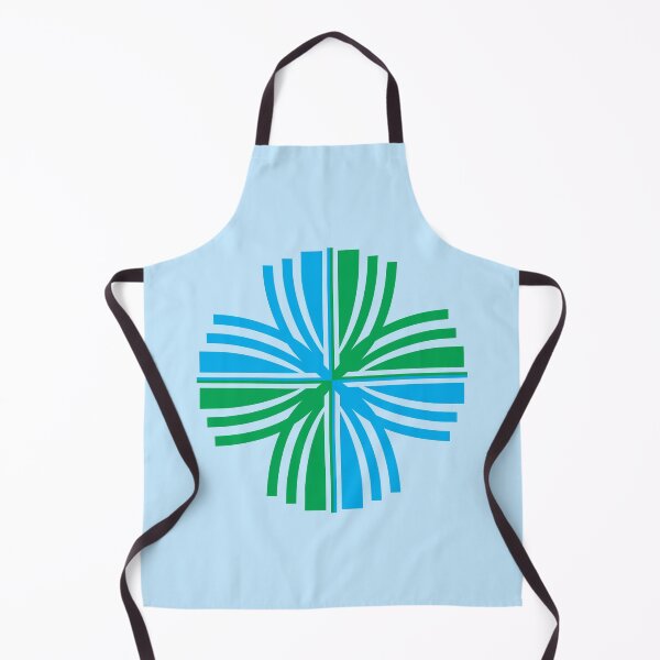 Item preview, Flower Shaped Plus Sign Bold Pattern Radiating From the Center designed and sold by Wiggly Lines.